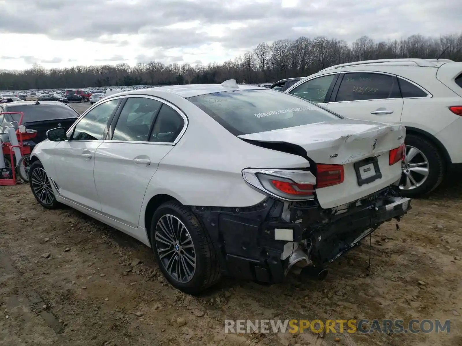 3 Photograph of a damaged car WBAJR7C01LWW68418 BMW 5 SERIES 2020