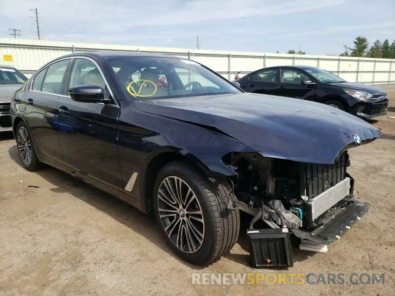 1 Photograph of a damaged car WBAJR7C01LWW68662 BMW 5 SERIES 2020