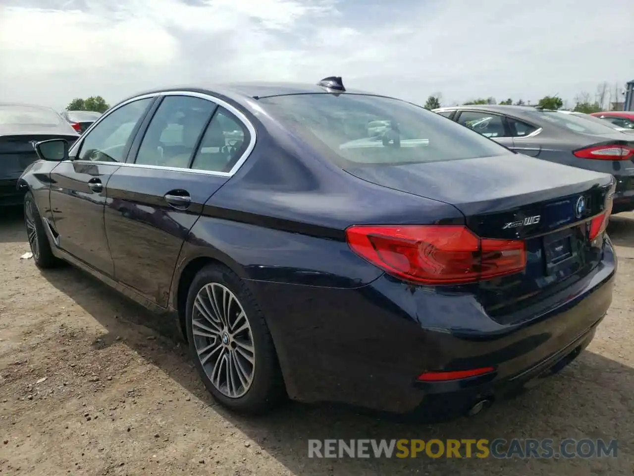 3 Photograph of a damaged car WBAJR7C01LWW68662 BMW 5 SERIES 2020