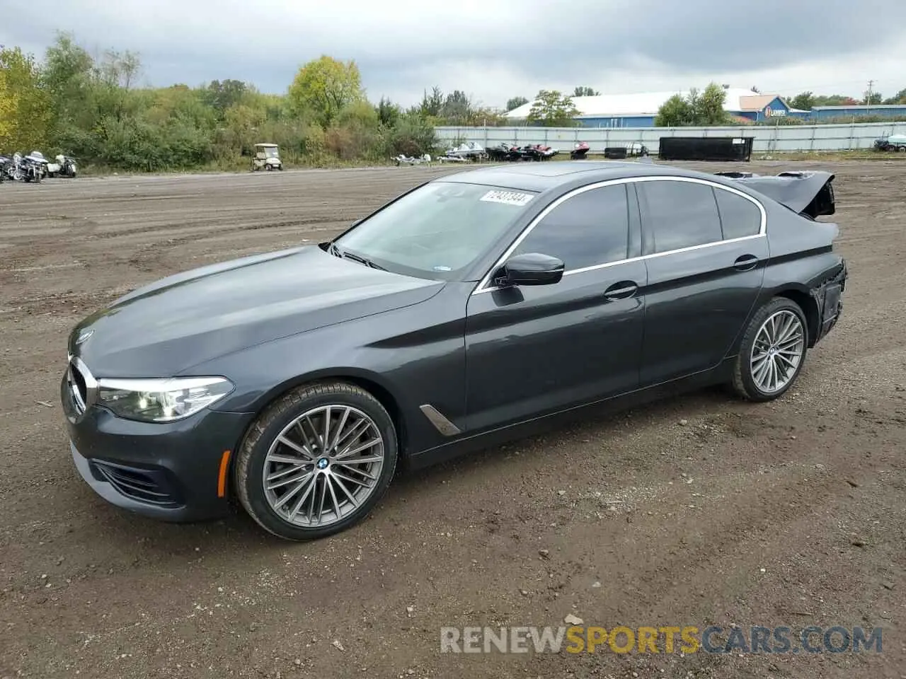 1 Photograph of a damaged car WBAJR7C02LCD78032 BMW 5 SERIES 2020