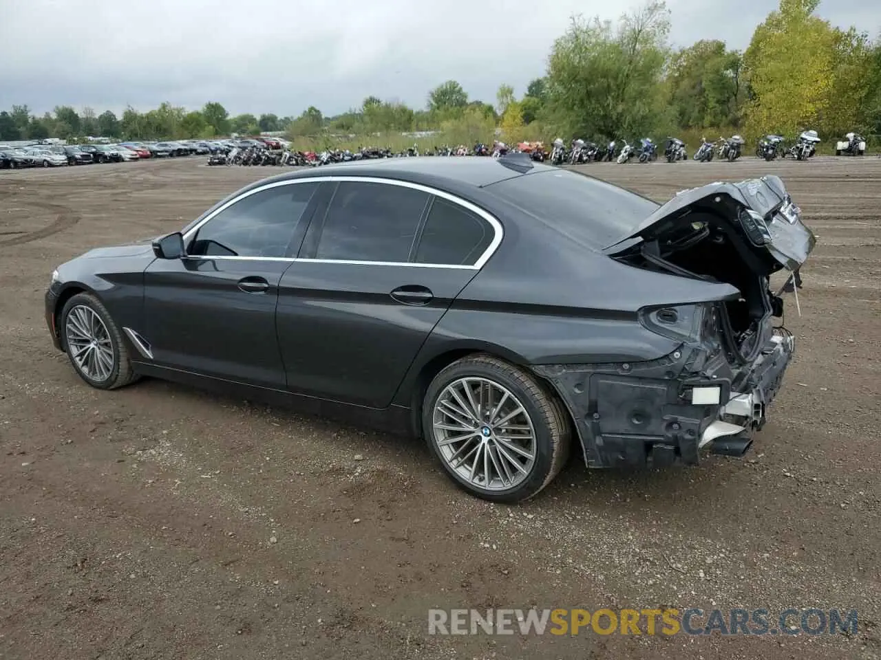 2 Photograph of a damaged car WBAJR7C02LCD78032 BMW 5 SERIES 2020