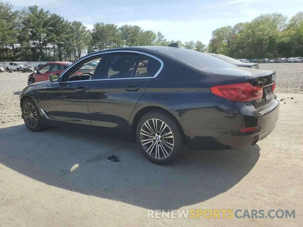 2 Photograph of a damaged car WBAJR7C03LCE12091 BMW 5 SERIES 2020