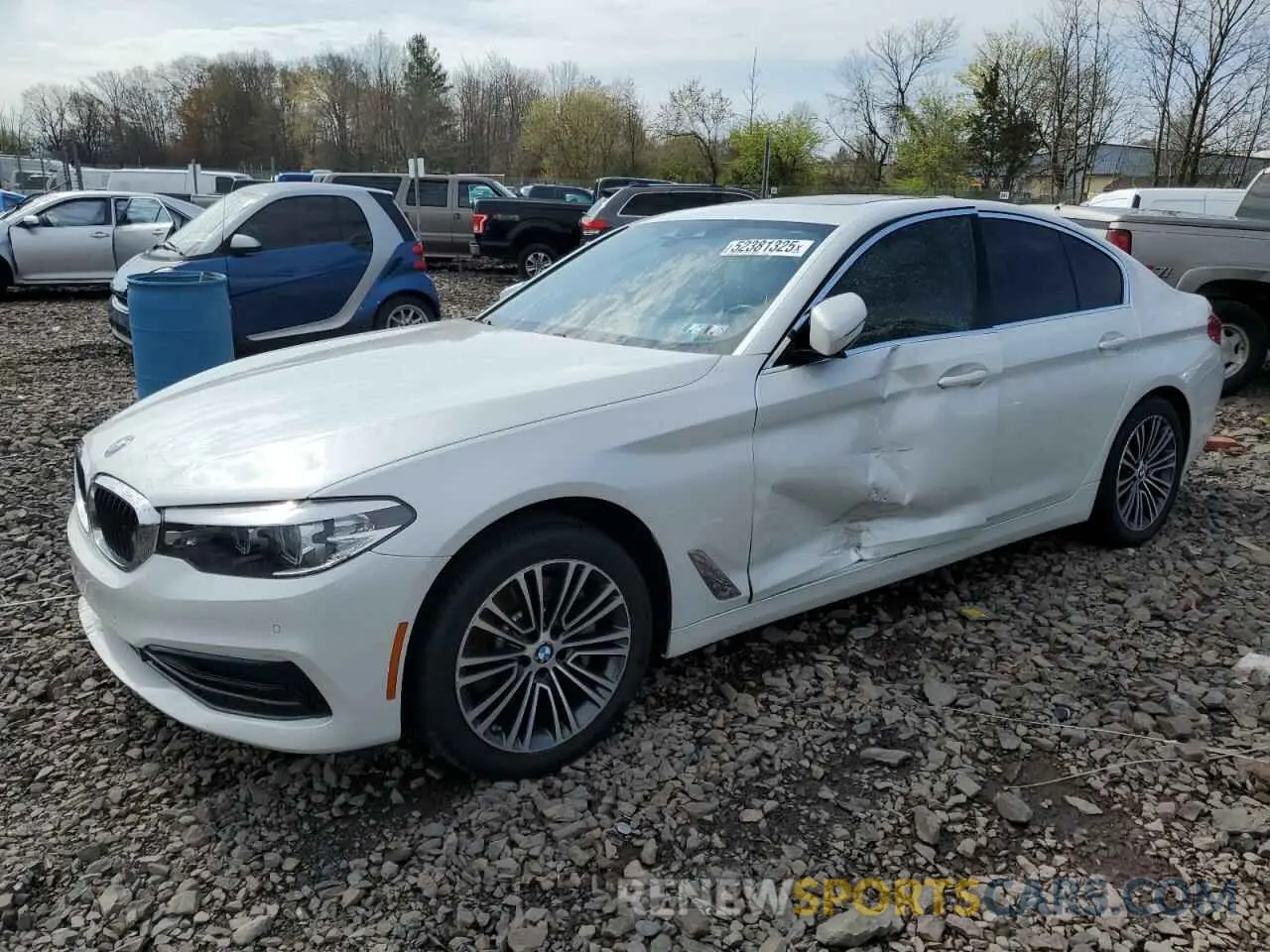1 Photograph of a damaged car WBAJR7C03LCE58567 BMW 5 SERIES 2020