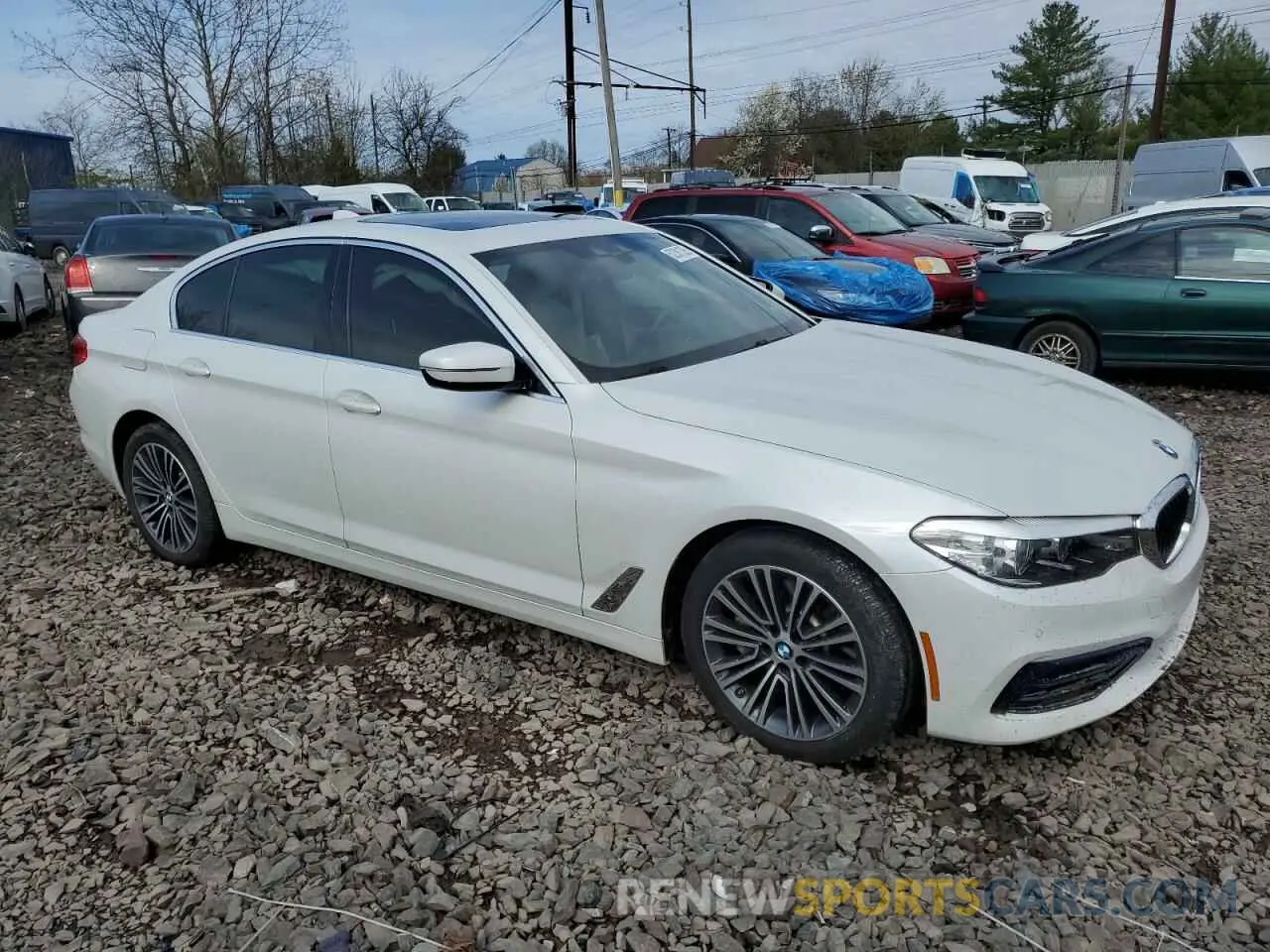 4 Photograph of a damaged car WBAJR7C03LCE58567 BMW 5 SERIES 2020