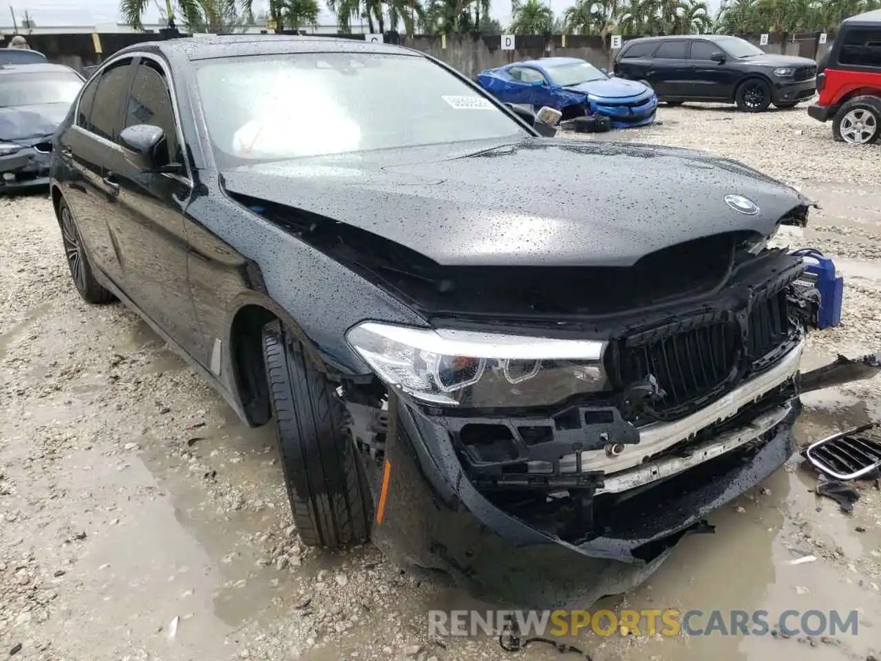 1 Photograph of a damaged car WBAJR7C03LWW64841 BMW 5 SERIES 2020