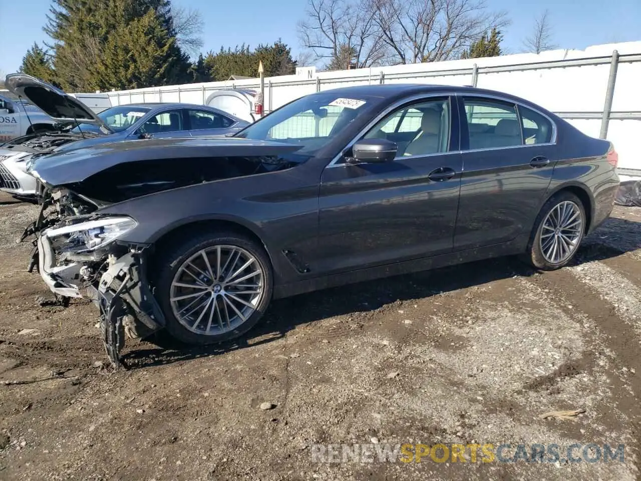 1 Photograph of a damaged car WBAJR7C04LCE05795 BMW 5 SERIES 2020