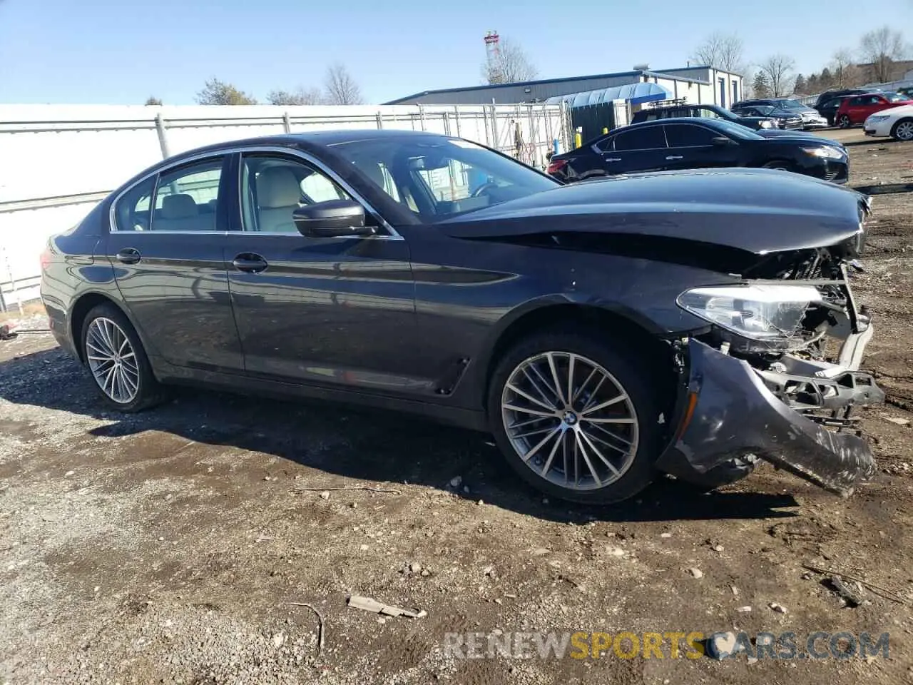 4 Photograph of a damaged car WBAJR7C04LCE05795 BMW 5 SERIES 2020