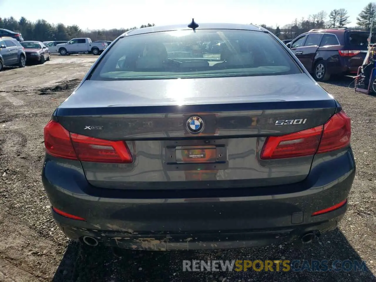 6 Photograph of a damaged car WBAJR7C04LCE05795 BMW 5 SERIES 2020