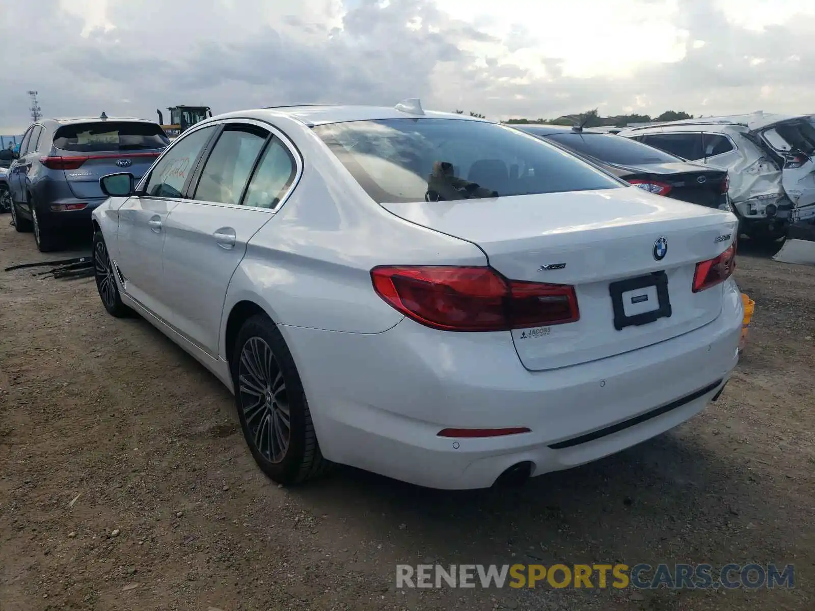 3 Photograph of a damaged car WBAJR7C04LWW64685 BMW 5 SERIES 2020