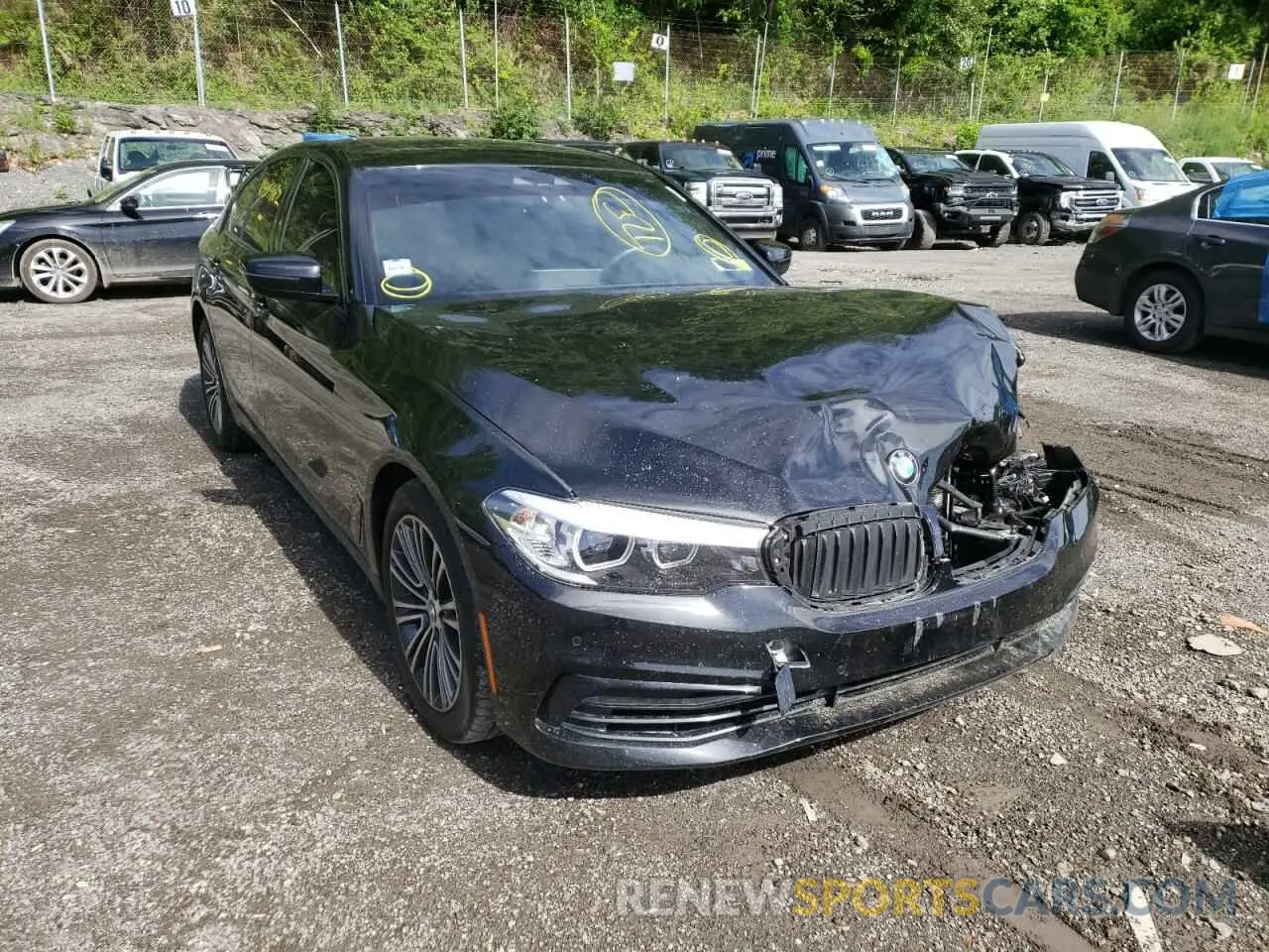 1 Photograph of a damaged car WBAJR7C04LWW74858 BMW 5 SERIES 2020
