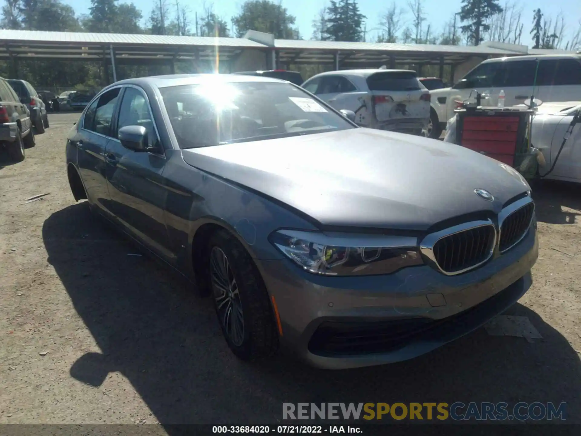 1 Photograph of a damaged car WBAJR7C05LWW64646 BMW 5 SERIES 2020