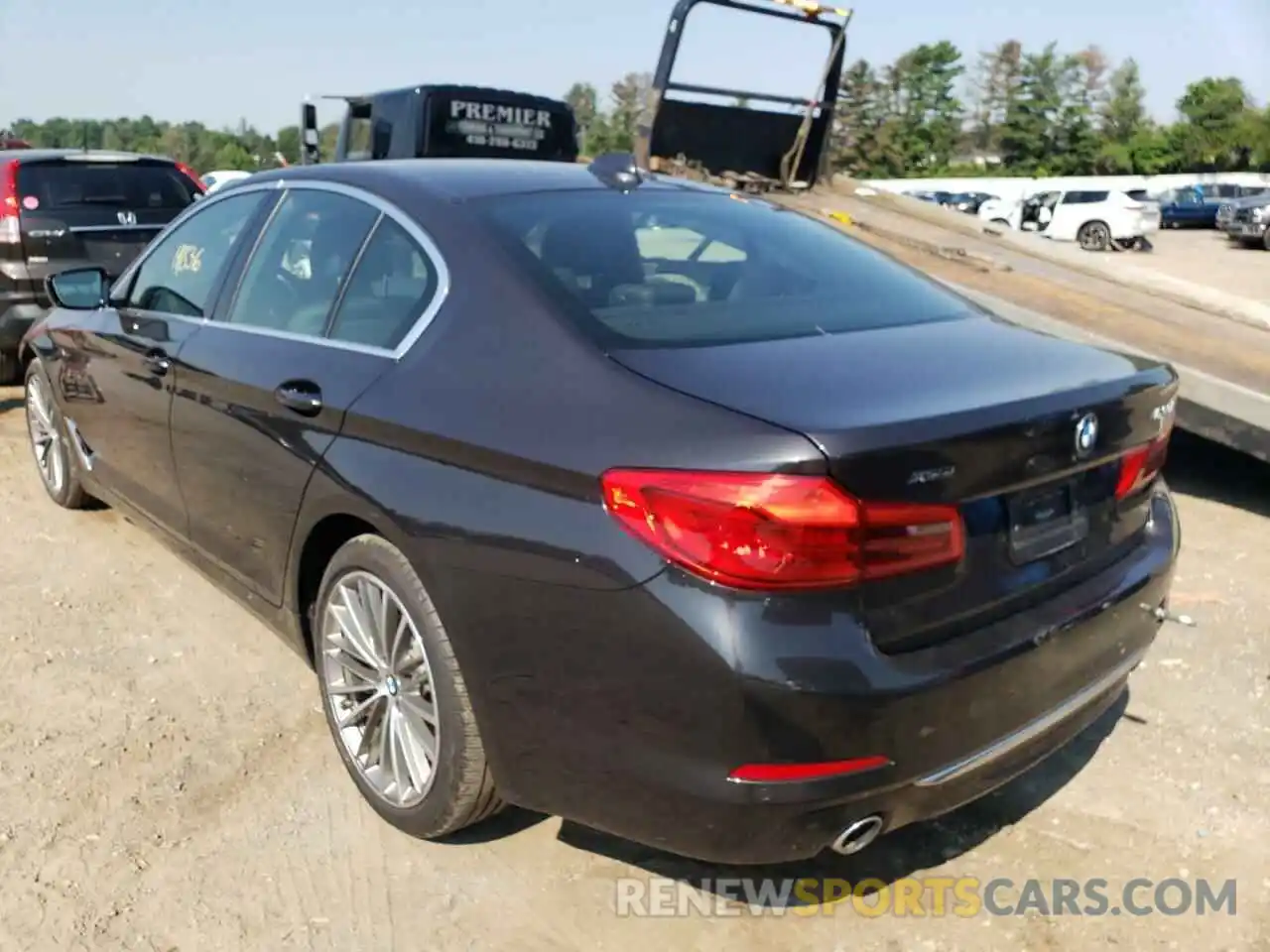 3 Photograph of a damaged car WBAJR7C05LWW79969 BMW 5 SERIES 2020