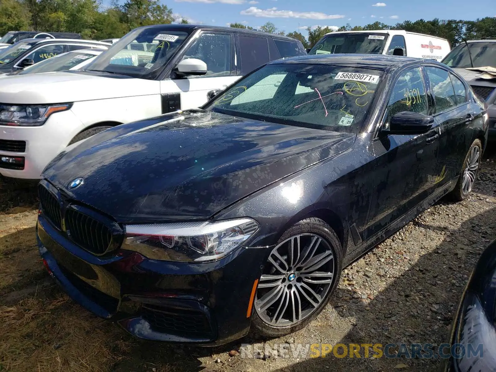 2 Photograph of a damaged car WBAJR7C07LCD72629 BMW 5 SERIES 2020