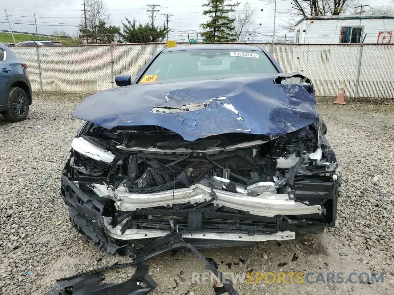 5 Photograph of a damaged car WBAJR7C08LCE56894 BMW 5 SERIES 2020