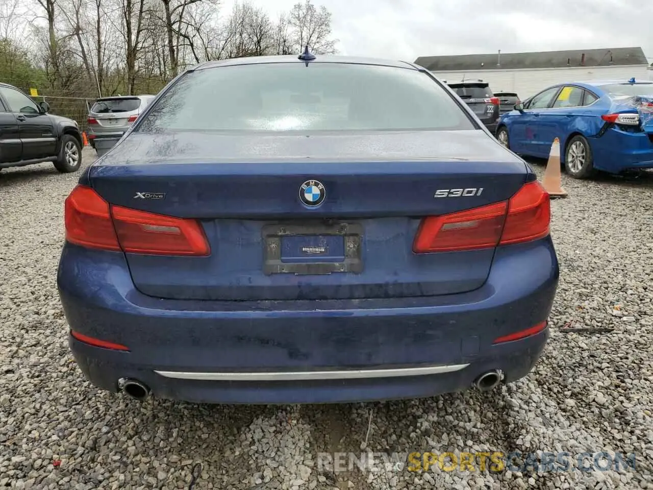 6 Photograph of a damaged car WBAJR7C08LCE56894 BMW 5 SERIES 2020