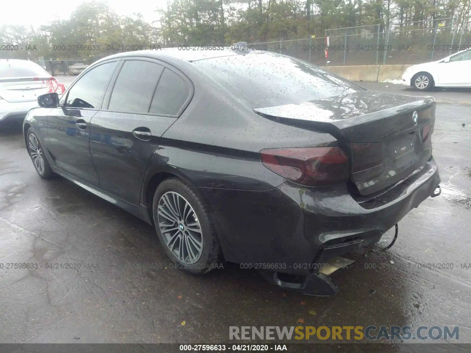 3 Photograph of a damaged car WBAJR7C09LCD20791 BMW 5 SERIES 2020