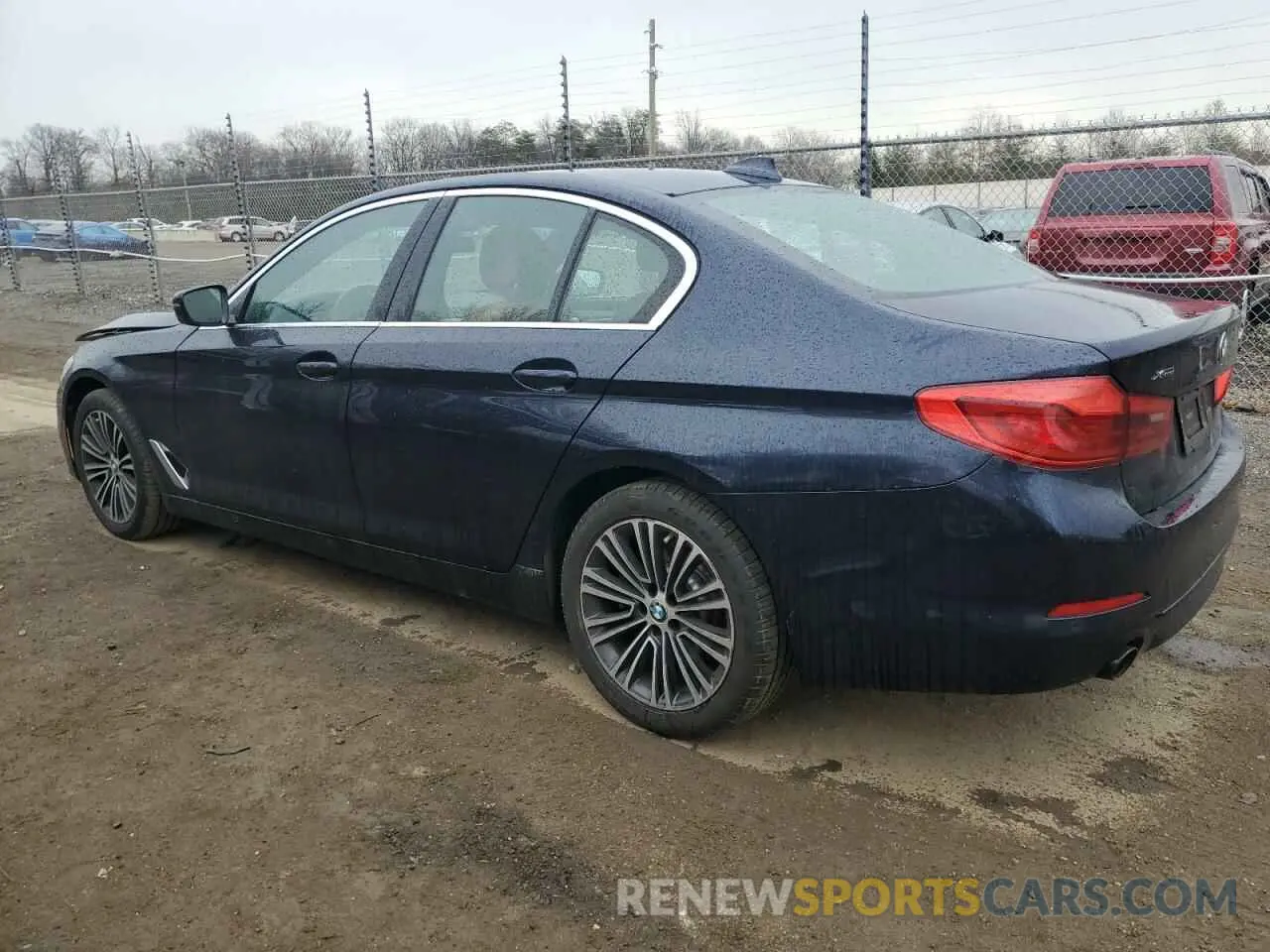 2 Photograph of a damaged car WBAJR7C09LWW68666 BMW 5 SERIES 2020