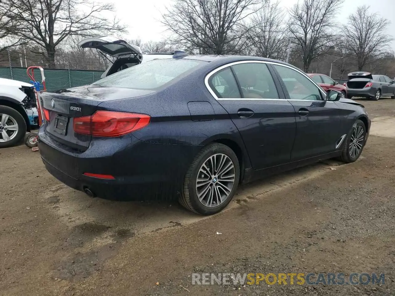 3 Photograph of a damaged car WBAJR7C09LWW68666 BMW 5 SERIES 2020