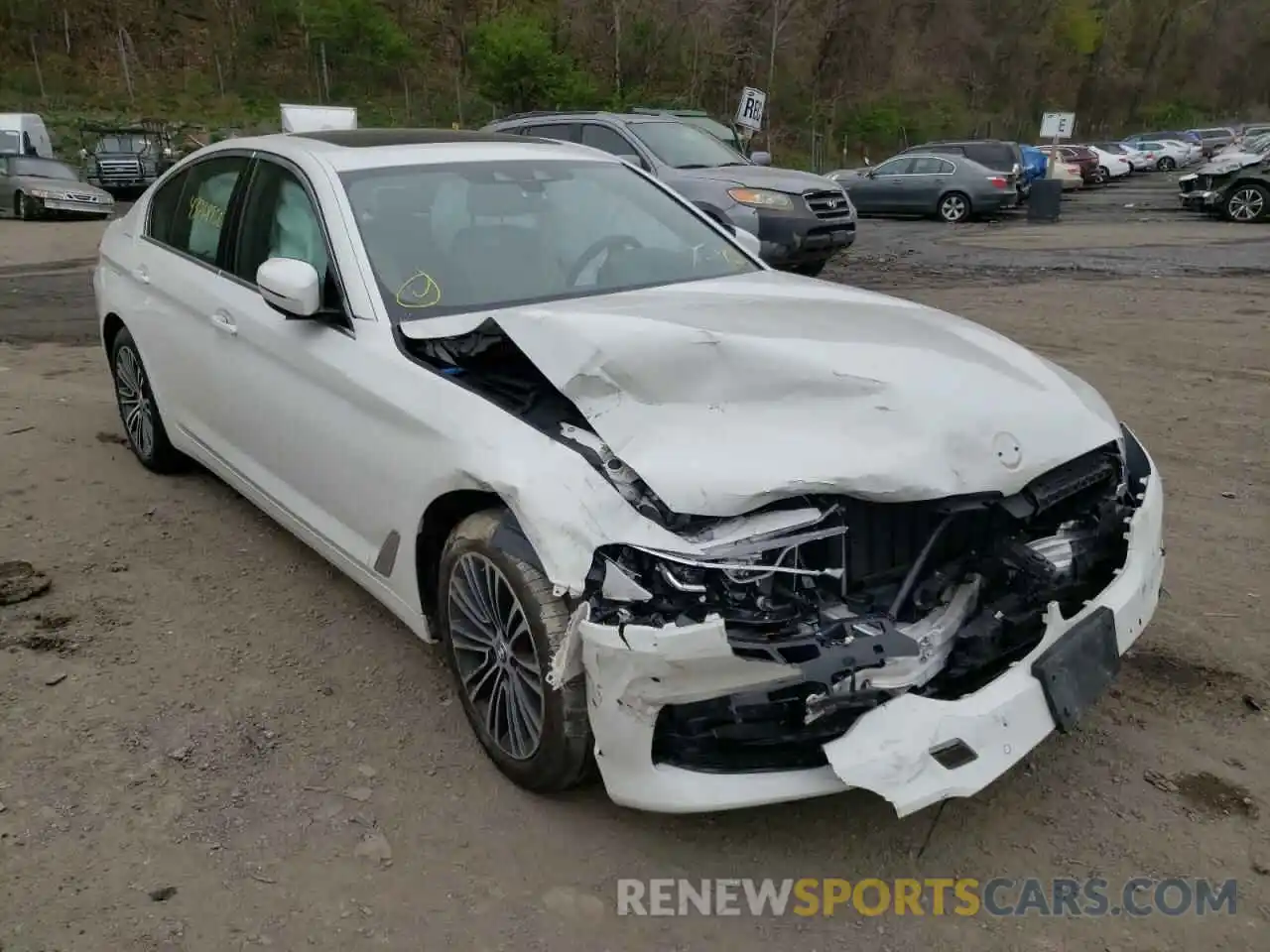 1 Photograph of a damaged car WBAJR7C0XLCD50916 BMW 5 SERIES 2020