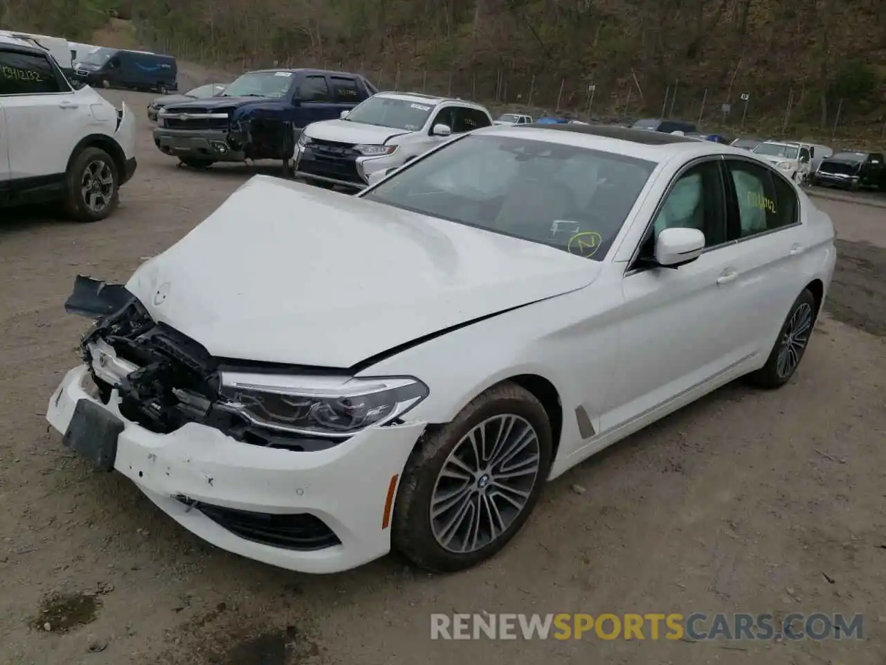 2 Photograph of a damaged car WBAJR7C0XLCD50916 BMW 5 SERIES 2020