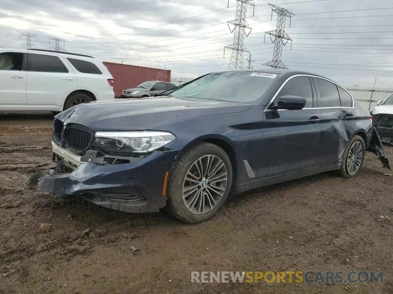 1 Photograph of a damaged car WBAJR7C0XLCE48697 BMW 5 SERIES 2020