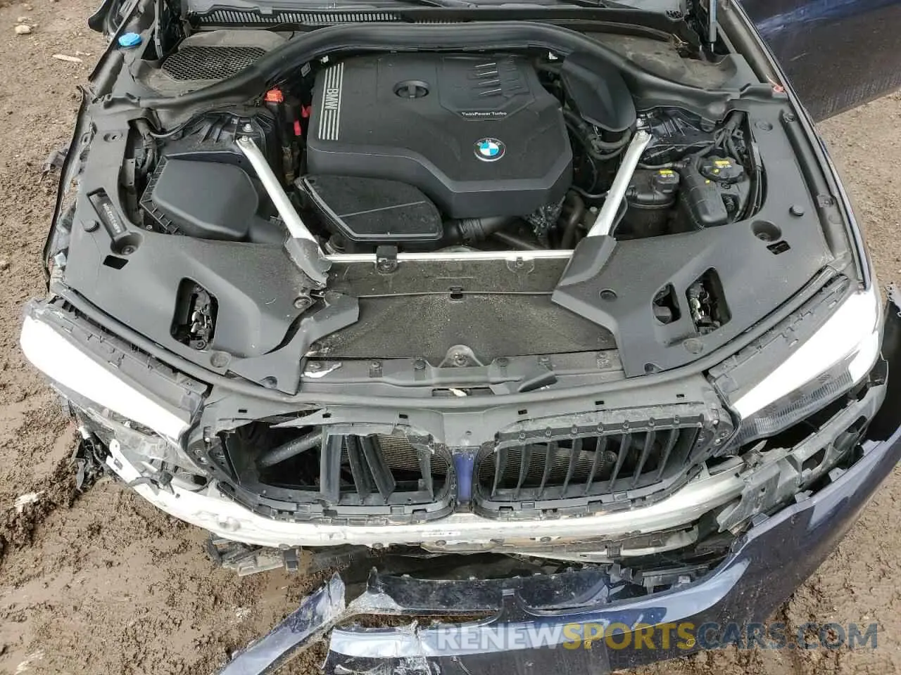 12 Photograph of a damaged car WBAJR7C0XLCE48697 BMW 5 SERIES 2020