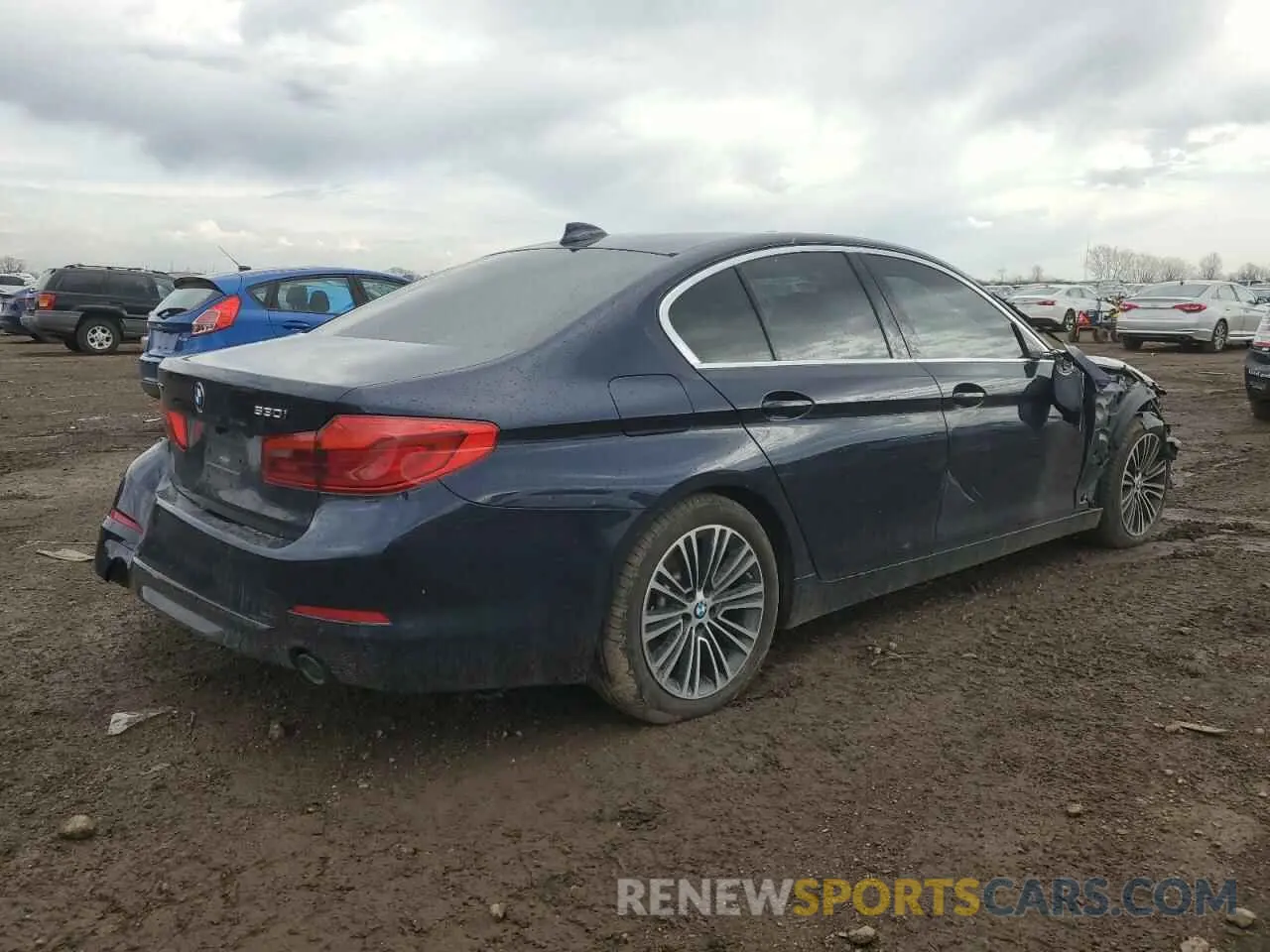 3 Photograph of a damaged car WBAJR7C0XLCE48697 BMW 5 SERIES 2020