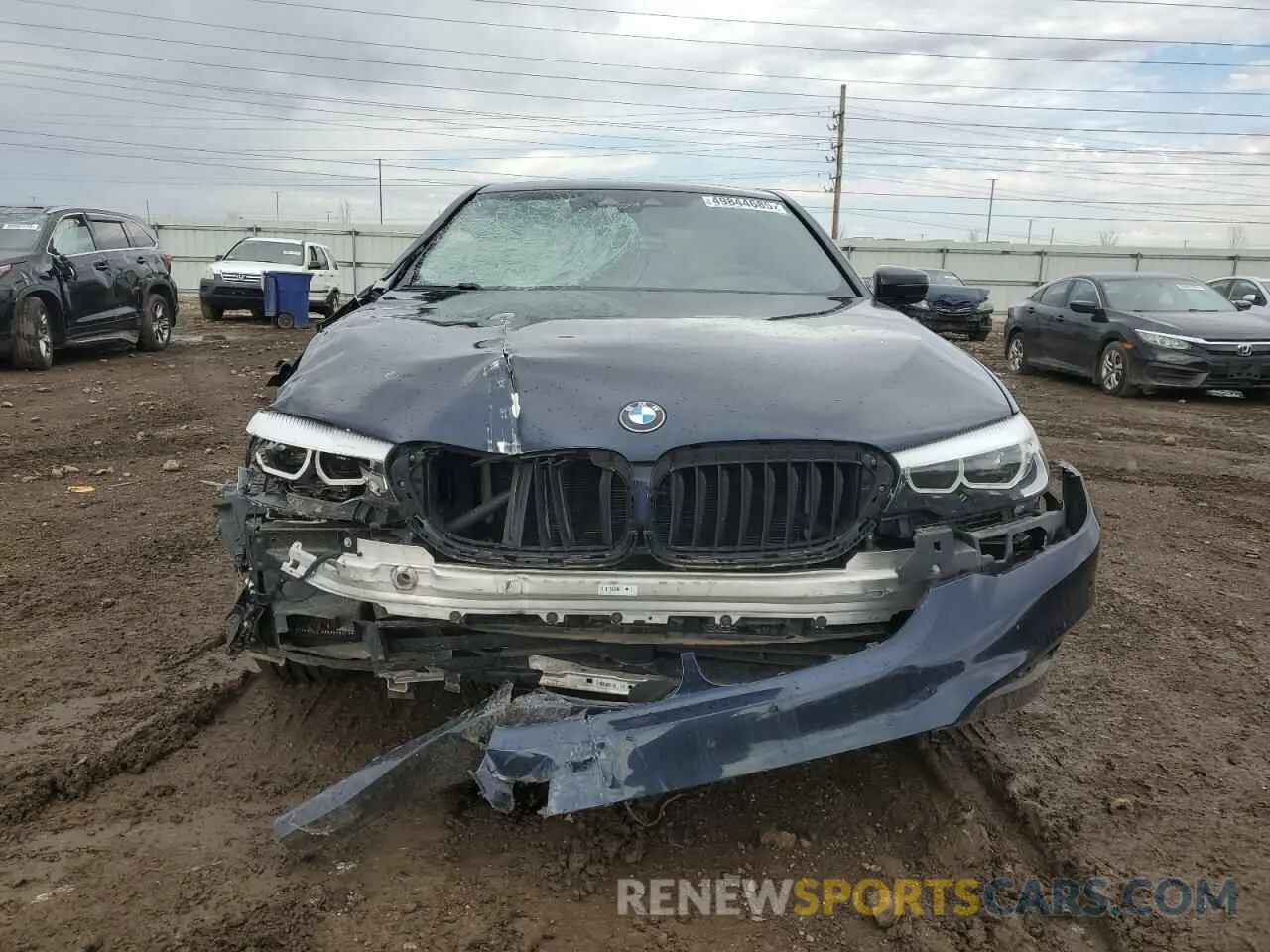 5 Photograph of a damaged car WBAJR7C0XLCE48697 BMW 5 SERIES 2020