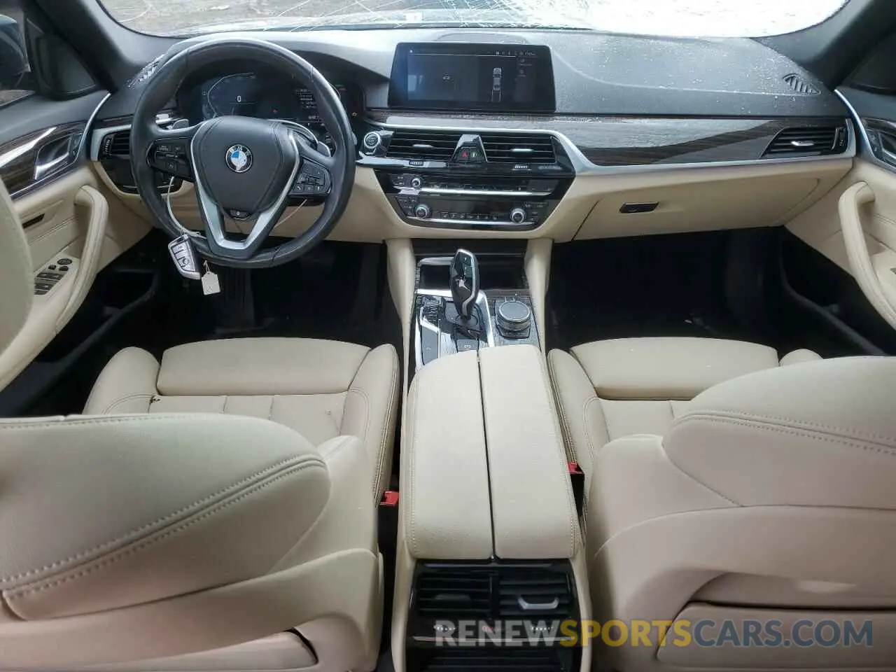 8 Photograph of a damaged car WBAJR7C0XLCE48697 BMW 5 SERIES 2020