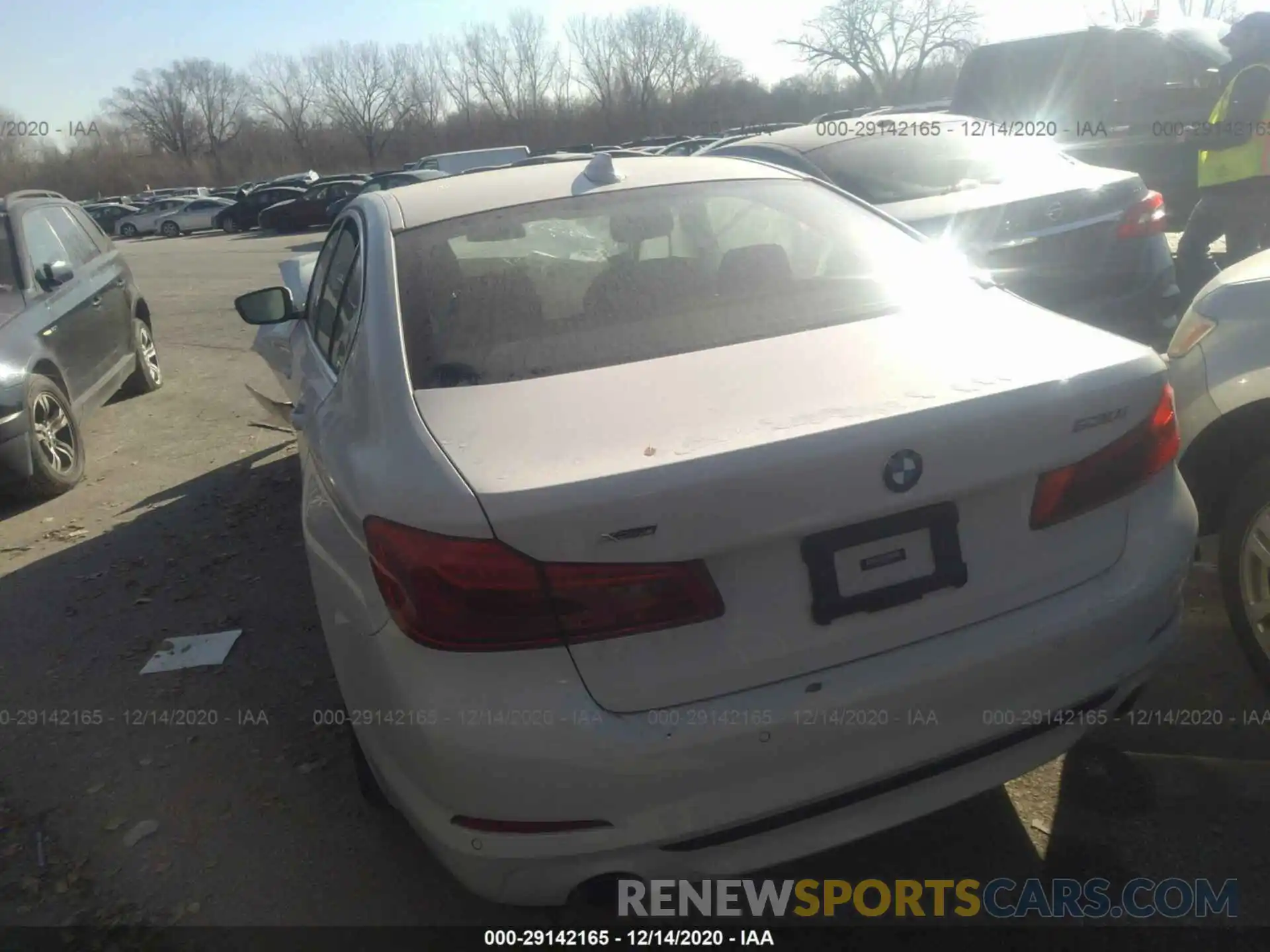 3 Photograph of a damaged car WBAJR7C0XLWW64657 BMW 5 SERIES 2020