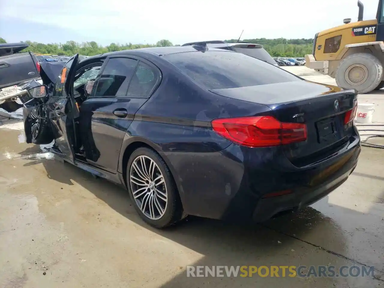 3 Photograph of a damaged car WBAJR7C0XLWW65811 BMW 5 SERIES 2020