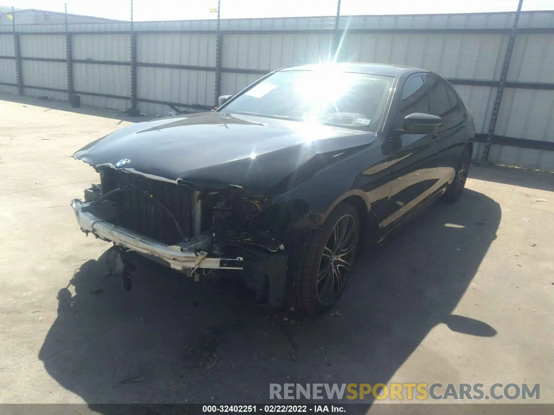 2 Photograph of a damaged car WBAJS1C02LCD63502 BMW 5 SERIES 2020