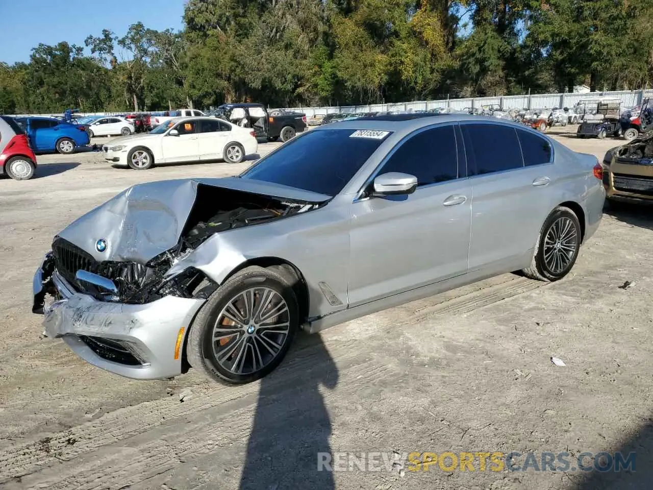 1 Photograph of a damaged car WBAJS1C03LWW73184 BMW 5 SERIES 2020