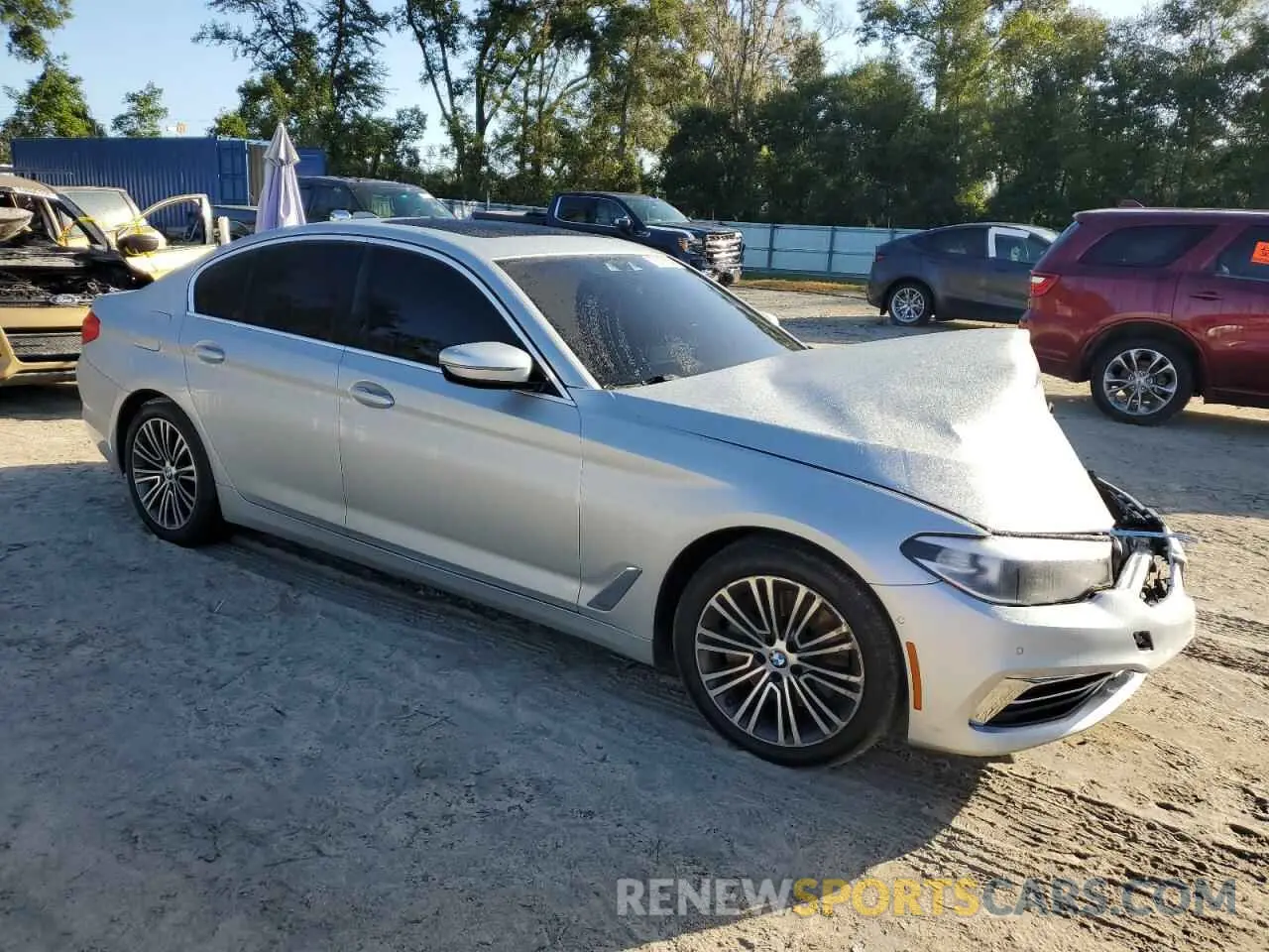 4 Photograph of a damaged car WBAJS1C03LWW73184 BMW 5 SERIES 2020