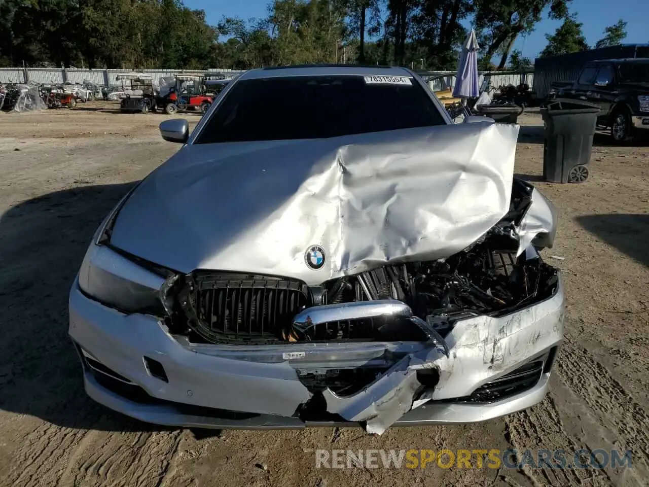 5 Photograph of a damaged car WBAJS1C03LWW73184 BMW 5 SERIES 2020