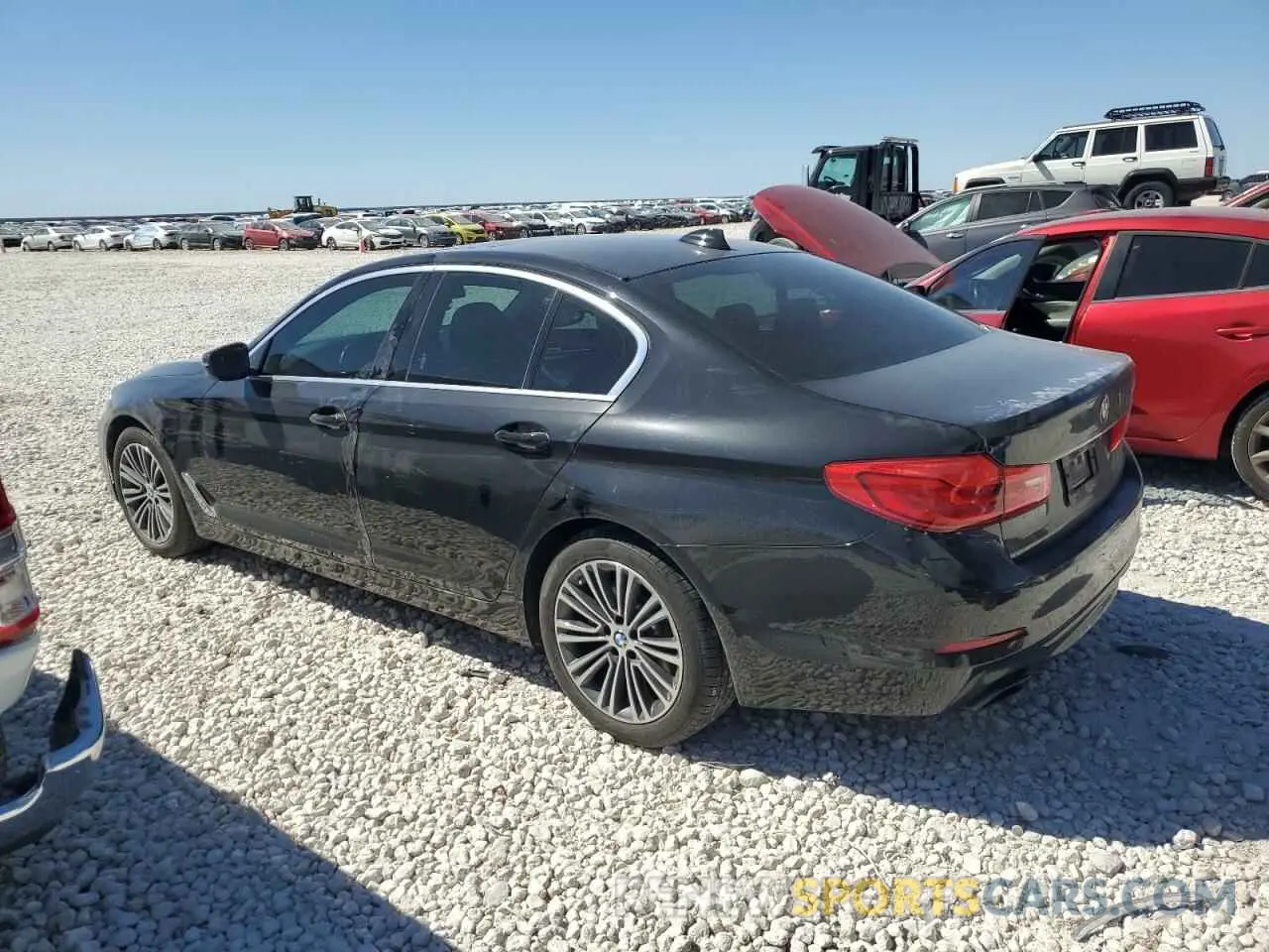 2 Photograph of a damaged car WBAJS1C06LCE52019 BMW 5 SERIES 2020