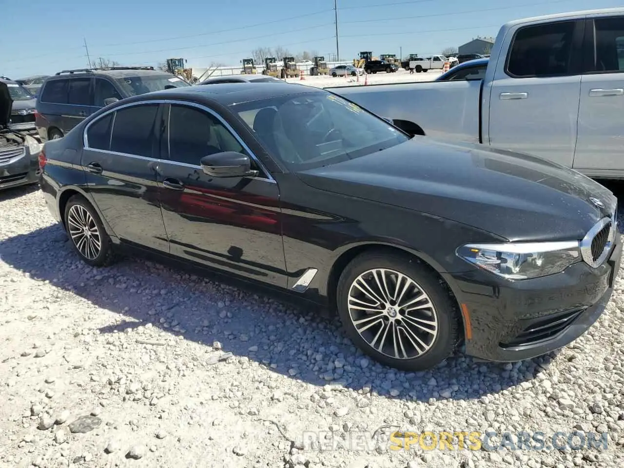 4 Photograph of a damaged car WBAJS1C06LCE52019 BMW 5 SERIES 2020