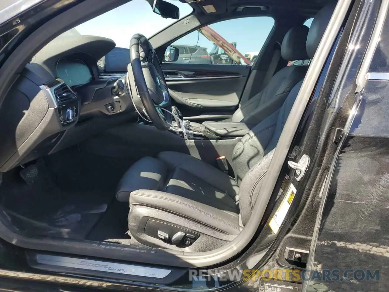 7 Photograph of a damaged car WBAJS1C06LCE52019 BMW 5 SERIES 2020