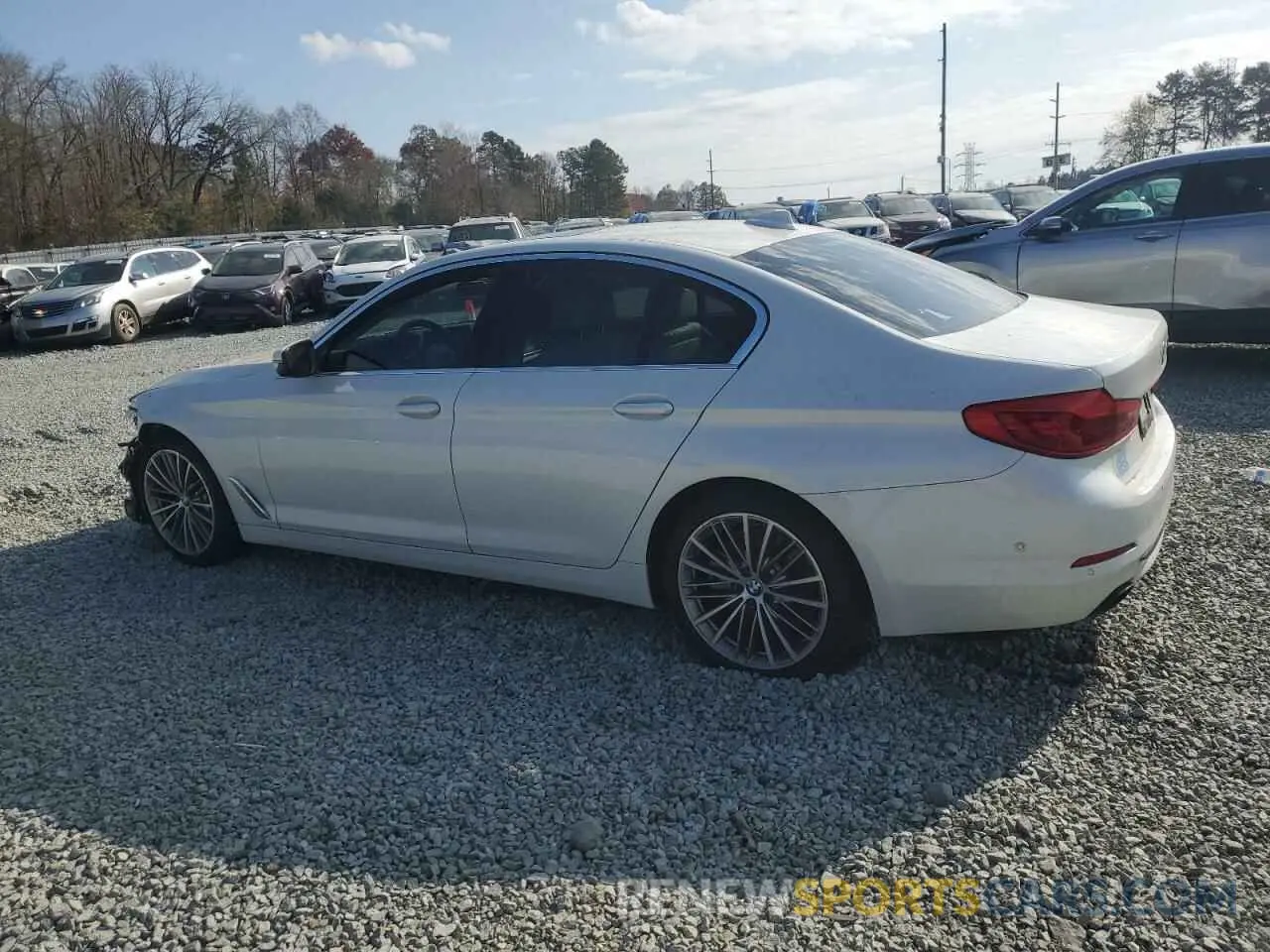 2 Photograph of a damaged car WBAJS1C07LWW84074 BMW 5 SERIES 2020