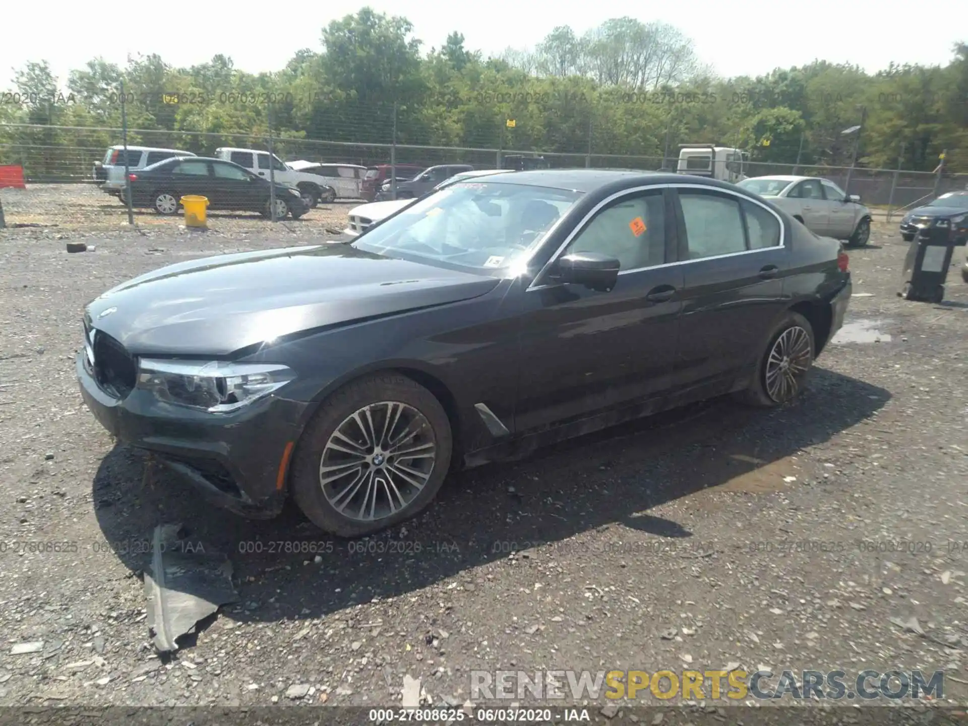 2 Photograph of a damaged car WBAJS3C02LWW68540 BMW 5 SERIES 2020