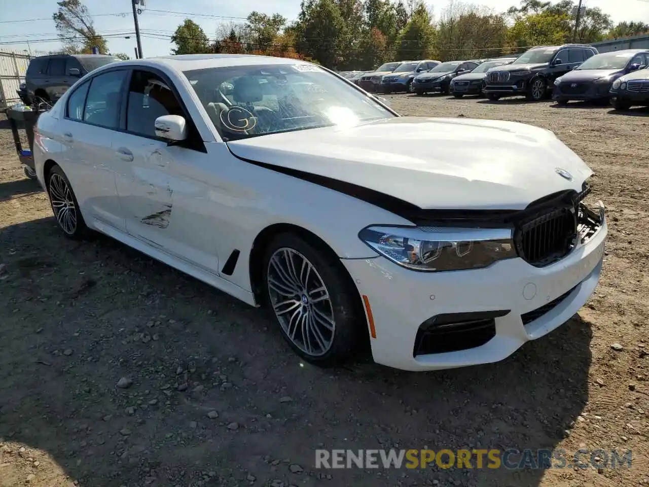 1 Photograph of a damaged car WBAJS3C04LWW73979 BMW 5 SERIES 2020