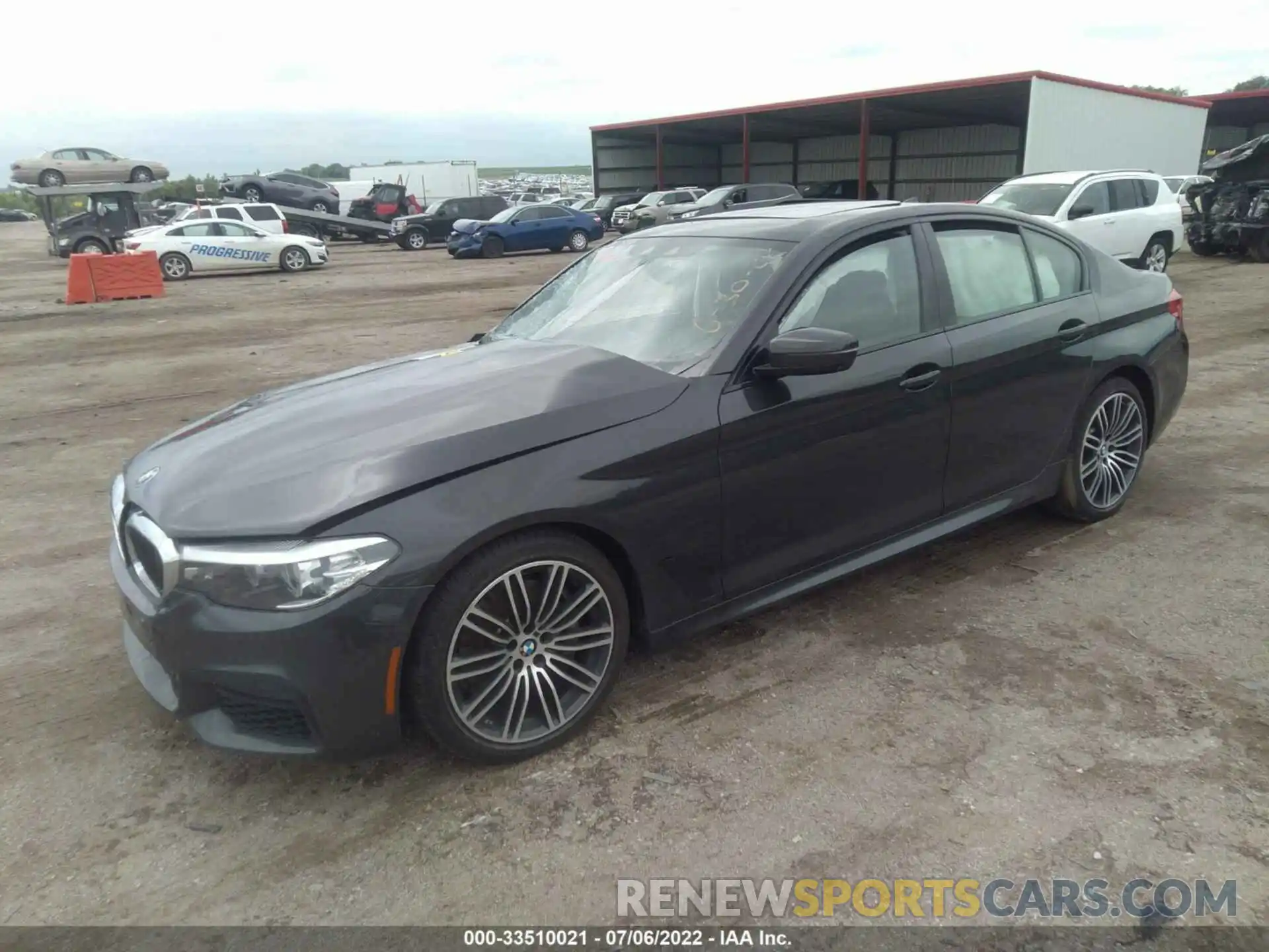 2 Photograph of a damaged car WBAJS3C06LCE01776 BMW 5 SERIES 2020