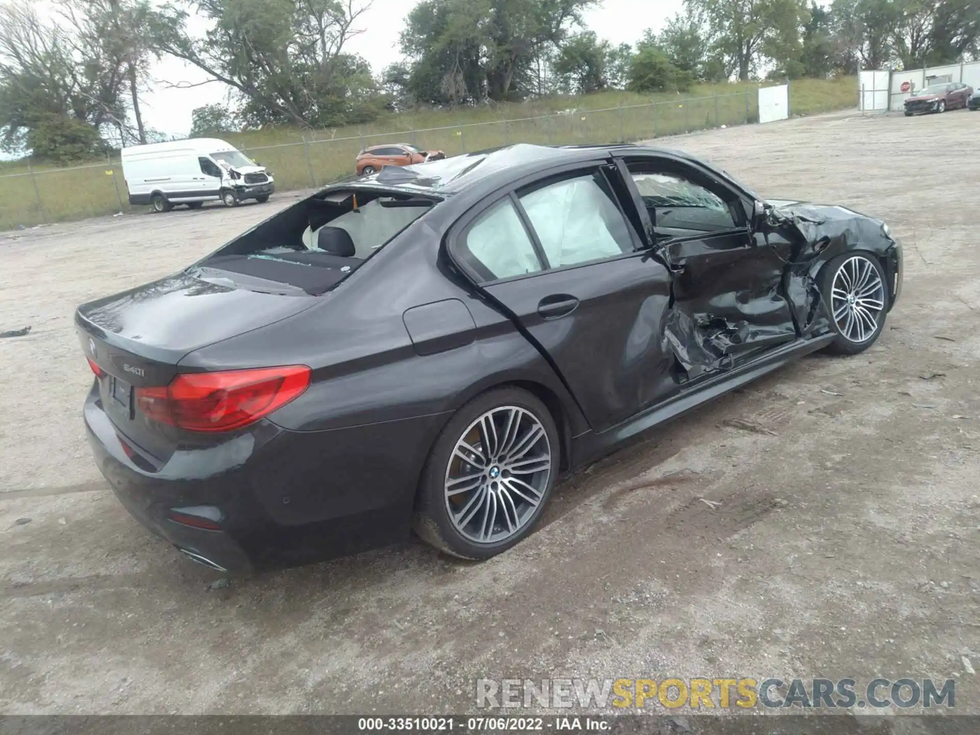 4 Photograph of a damaged car WBAJS3C06LCE01776 BMW 5 SERIES 2020