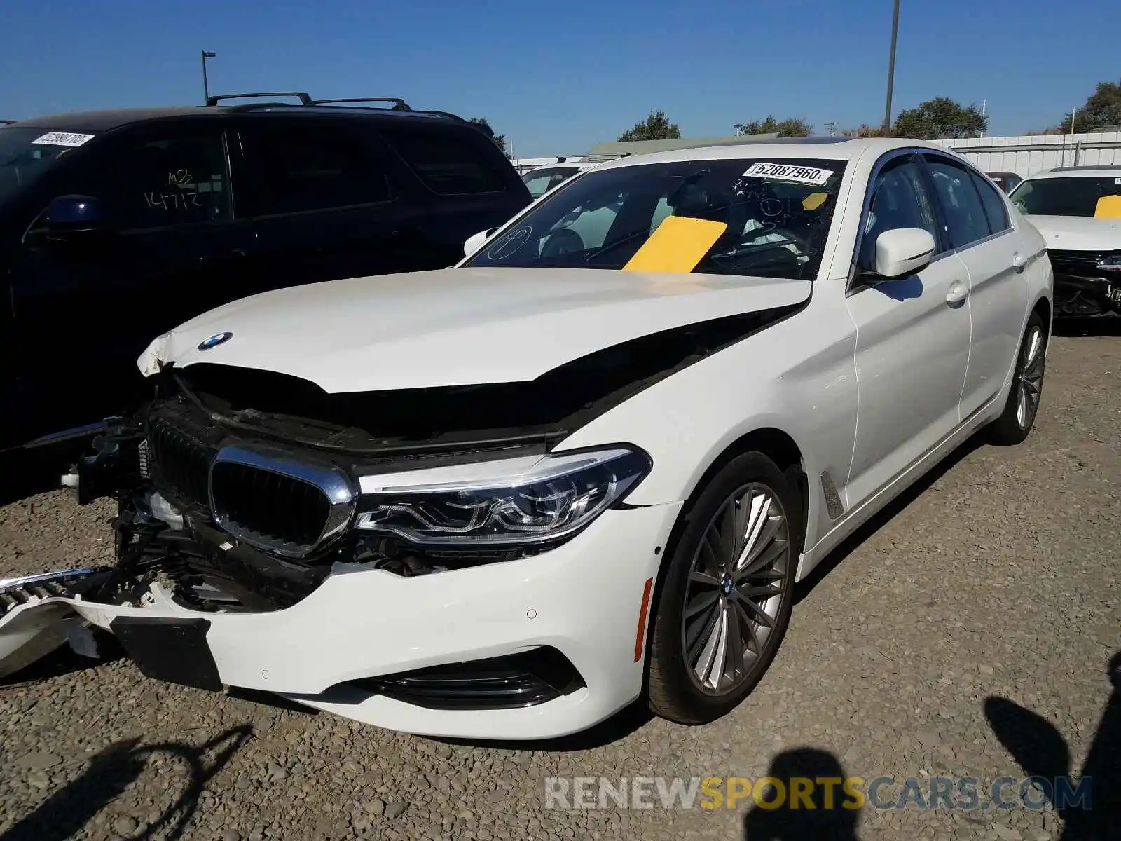 2 Photograph of a damaged car WBAJS3C06LWW80349 BMW 5 SERIES 2020