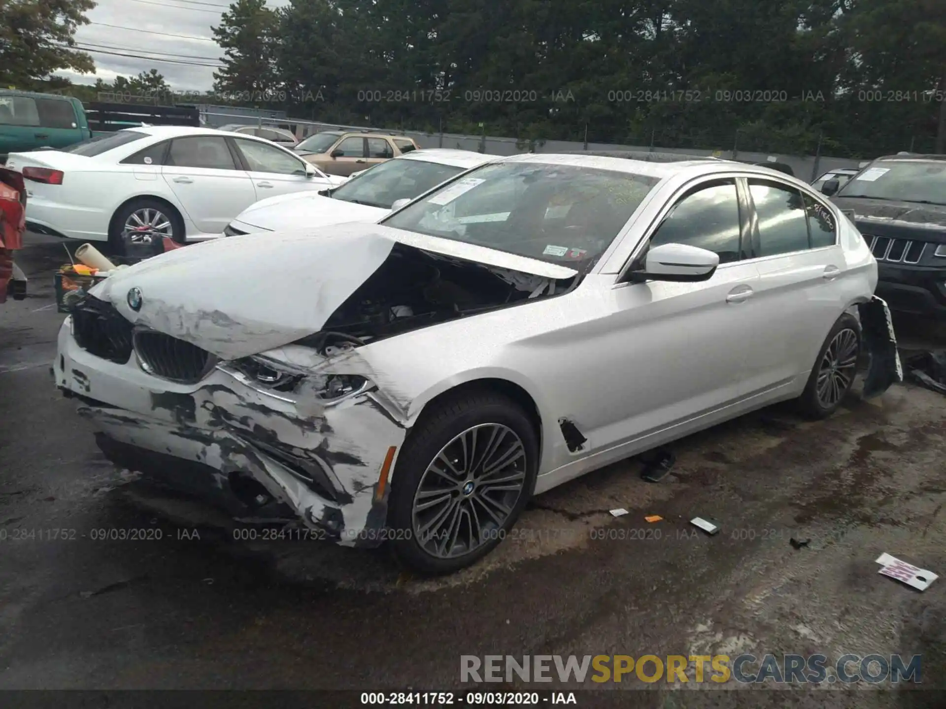 2 Photograph of a damaged car WBAJS3C08LCD15045 BMW 5 SERIES 2020