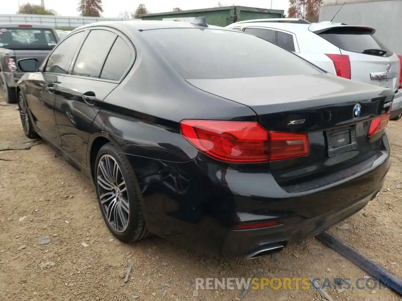 3 Photograph of a damaged car WBAJS3C0XLCD85808 BMW 5 SERIES 2020