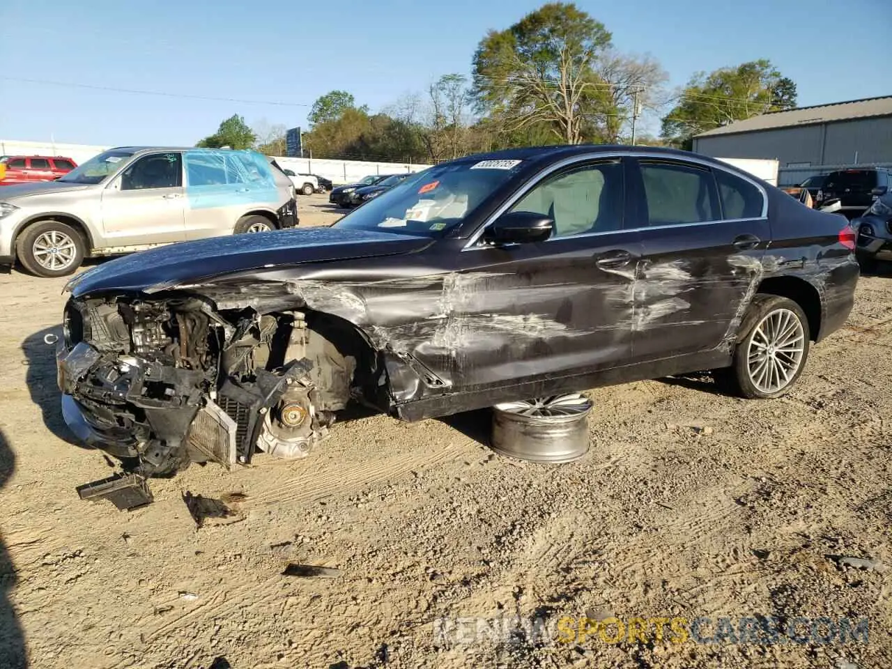 1 Photograph of a damaged car WBAJS3C0XLWW74215 BMW 5 SERIES 2020