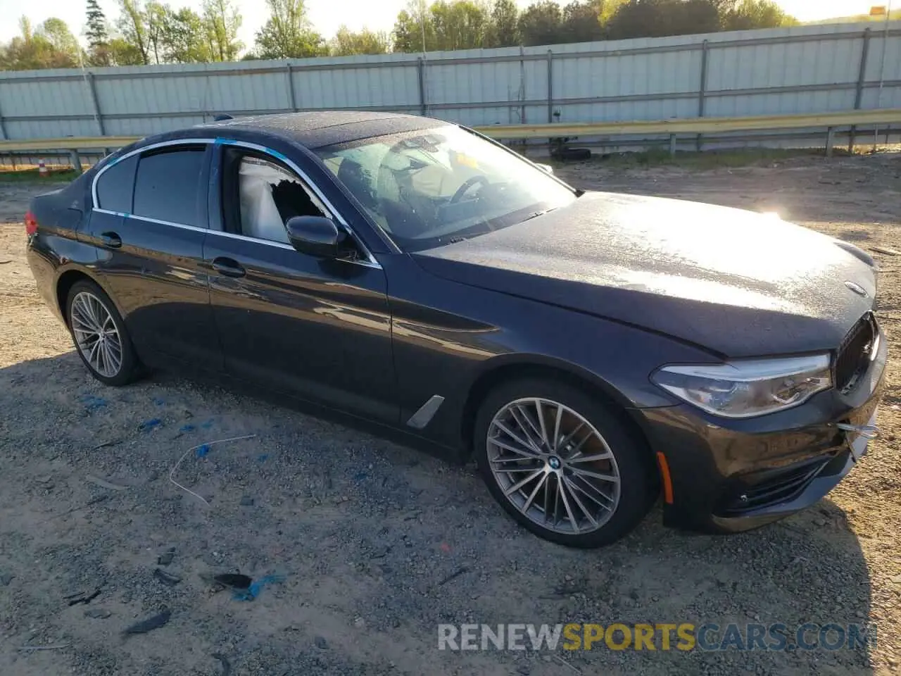 4 Photograph of a damaged car WBAJS3C0XLWW74215 BMW 5 SERIES 2020