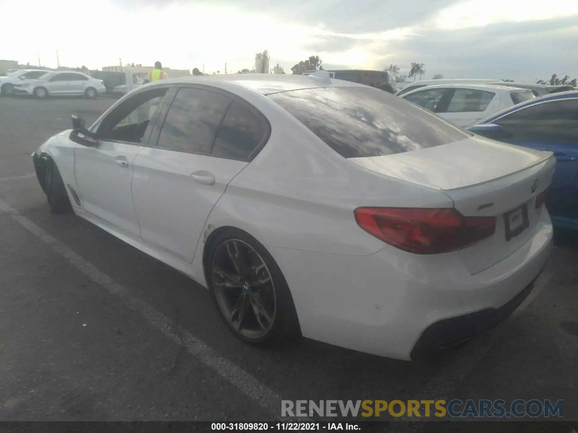 3 Photograph of a damaged car WBAJS7C05LCE33531 BMW 5 SERIES 2020