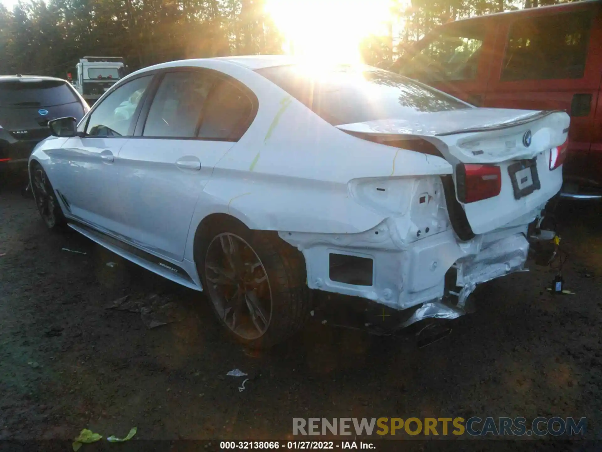 3 Photograph of a damaged car WBAJS7C07LCE37516 BMW 5 SERIES 2020